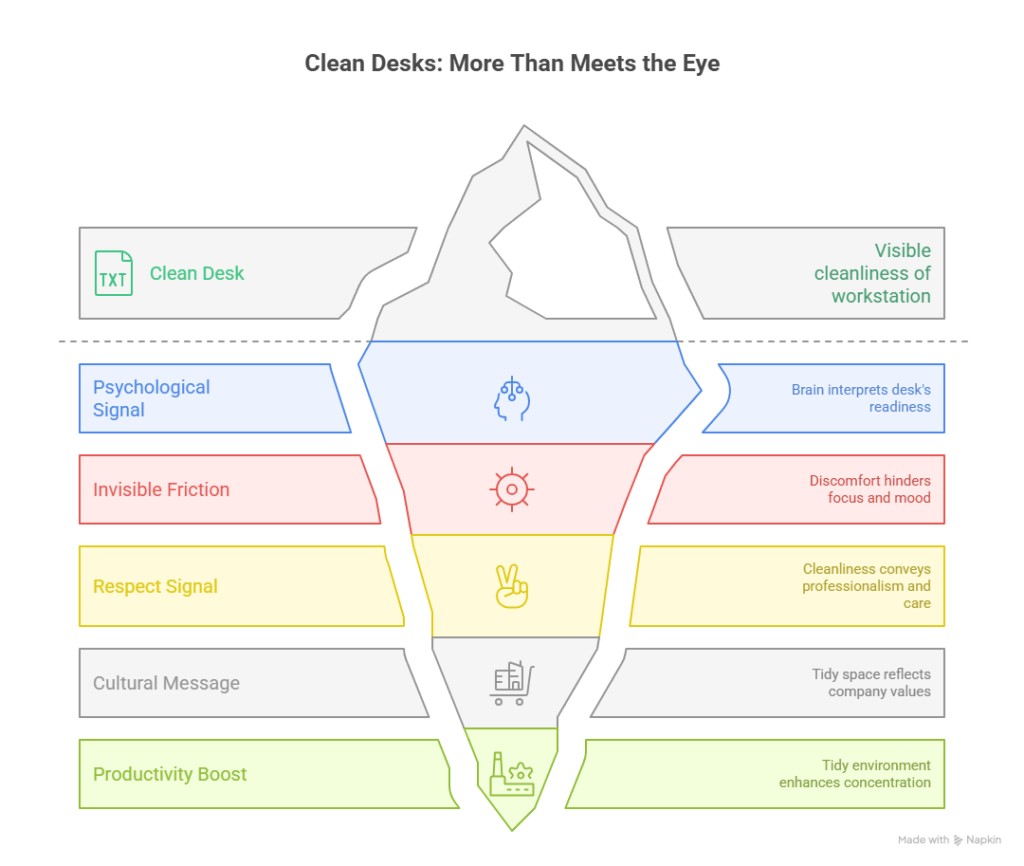 Clean Desks Increase Productivity